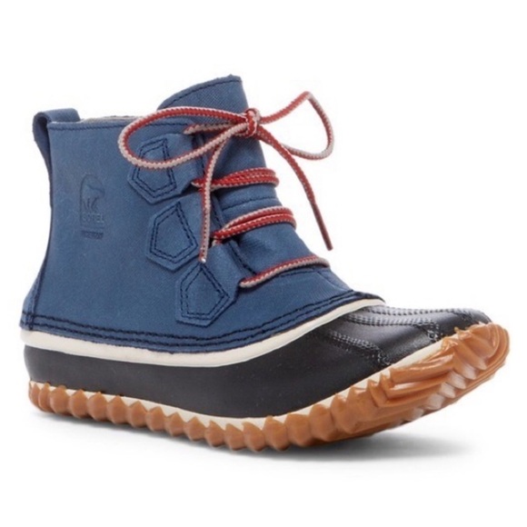 Sorel Shoes - Sorel Out n About Leather Duck Booties - Size 8
